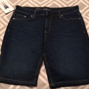 Ladies Bermuda jean shorts